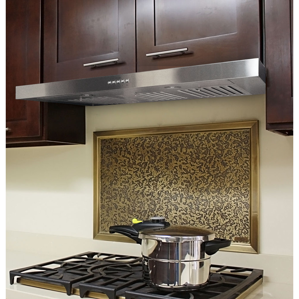 Kobe Range Hoods 36" Brillia 750 CFM Ducted Under Range Hood
